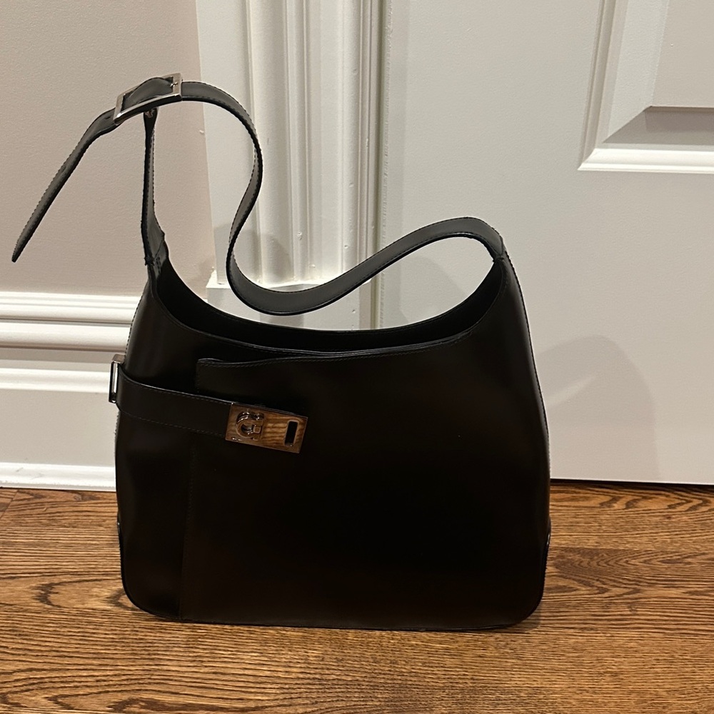 The Salvatore Ferragamo Gancini handbag
